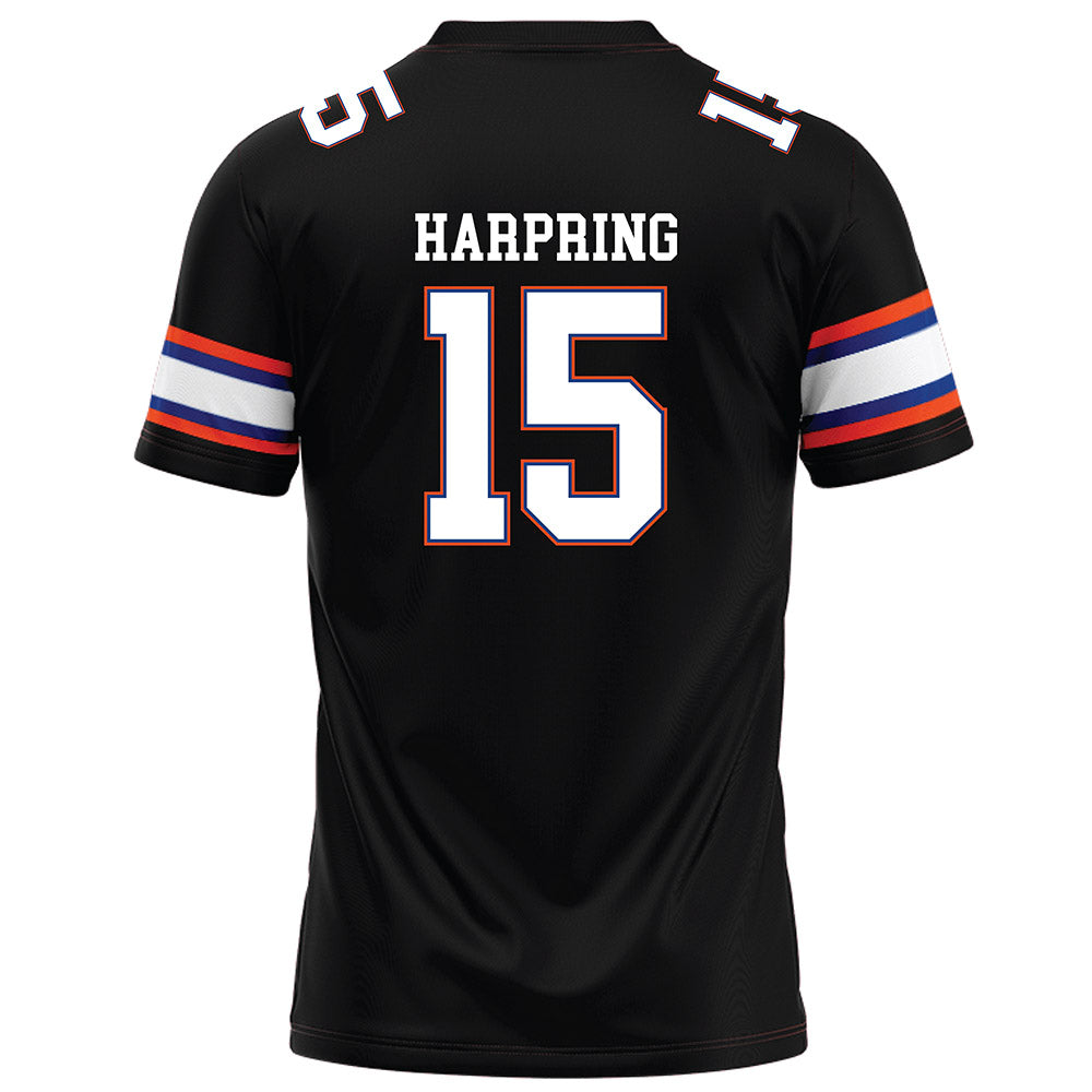 Florida - NCAA Football : Luke Harpring - Black Football Jersey-1