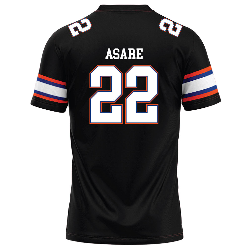 Florida - NCAA Football : Kofi Asare - Black Football Jersey-1