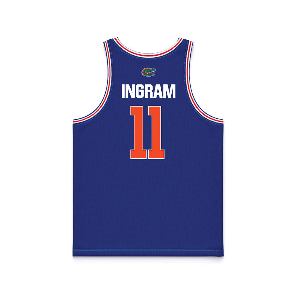 Florida - NCAA Men's Basketball : Cornelius Ingram - Royal Basketball Jersey-1