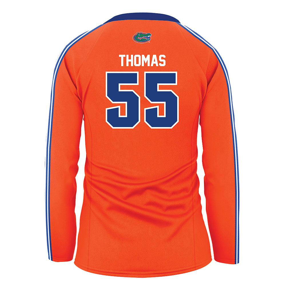 Florida - NCAA Women's Volleyball : Amaya Thomas - Orange Volleyball Jersey-1