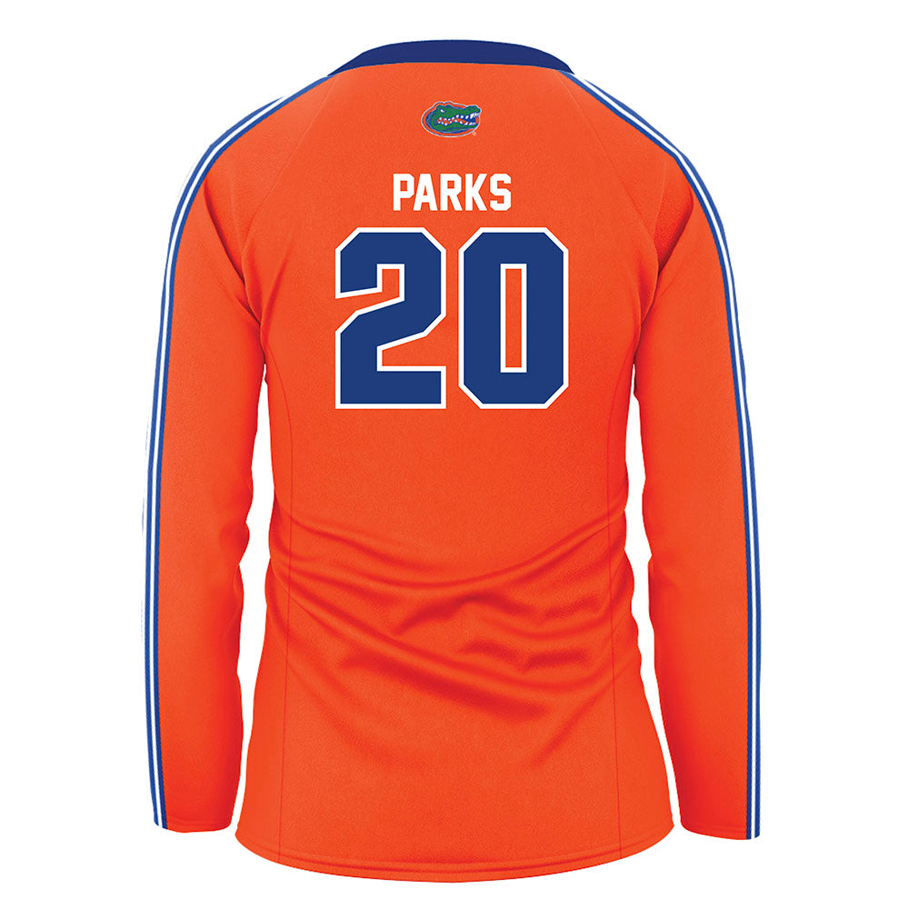 Florida - NCAA Women's Volleyball : Taylor Parks - Orange Volleyball Jersey