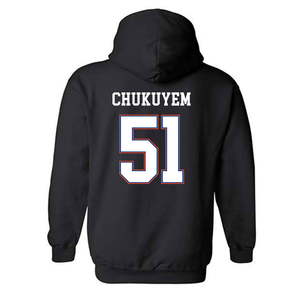 Florida - NCAA Football : Tyler Chukuyem - Replica Shersey Hooded Sweatshirt-1