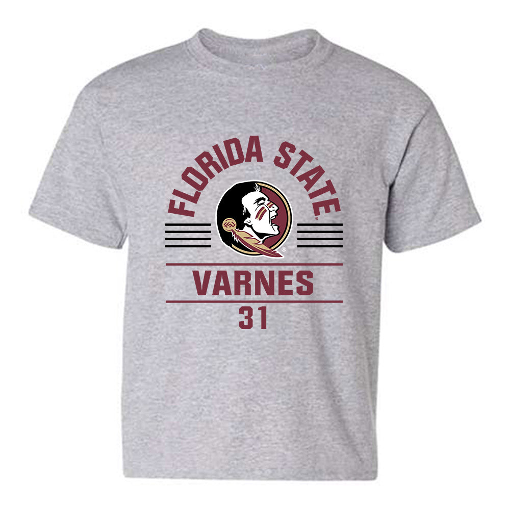 FSU - NCAA Baseball : Braxton Varnes - Classic Fashion Shersey Youth T-Shirt-0
