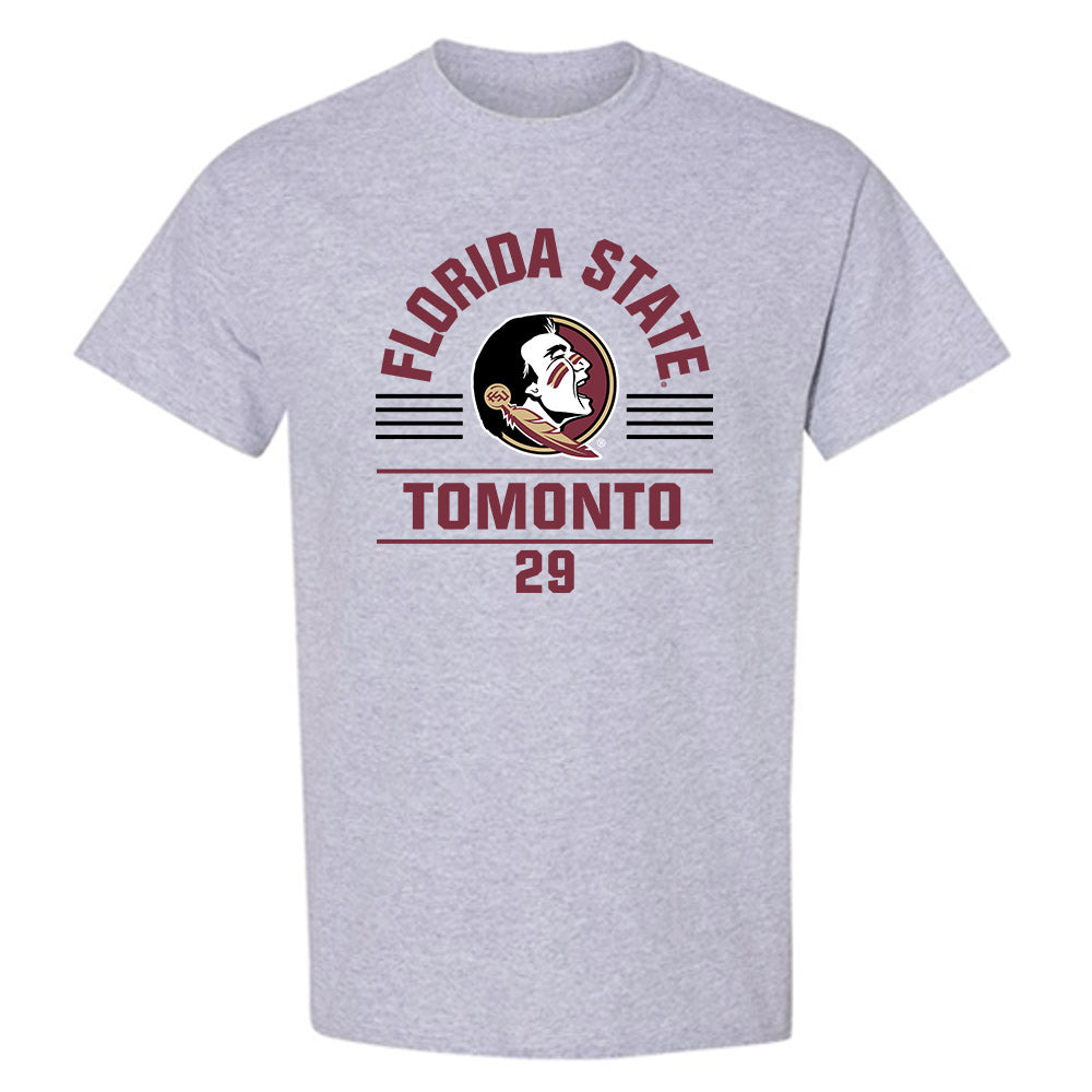 FSU - NCAA Women's Lacrosse : Victoria Tomonto - Classic Fashion Shersey T-Shirt-0