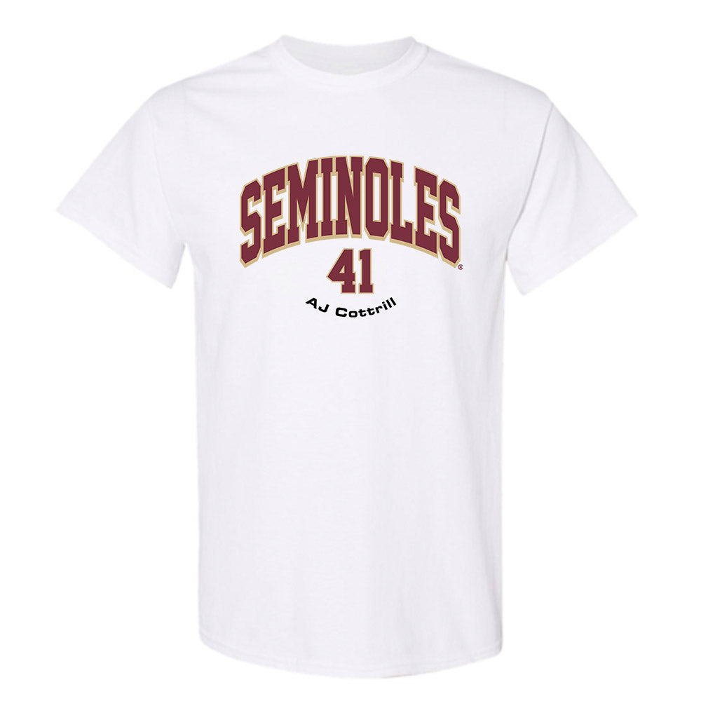FSU - NCAA Football : AJ Cottrill - Classic Fashion Shersey T-Shirt-0