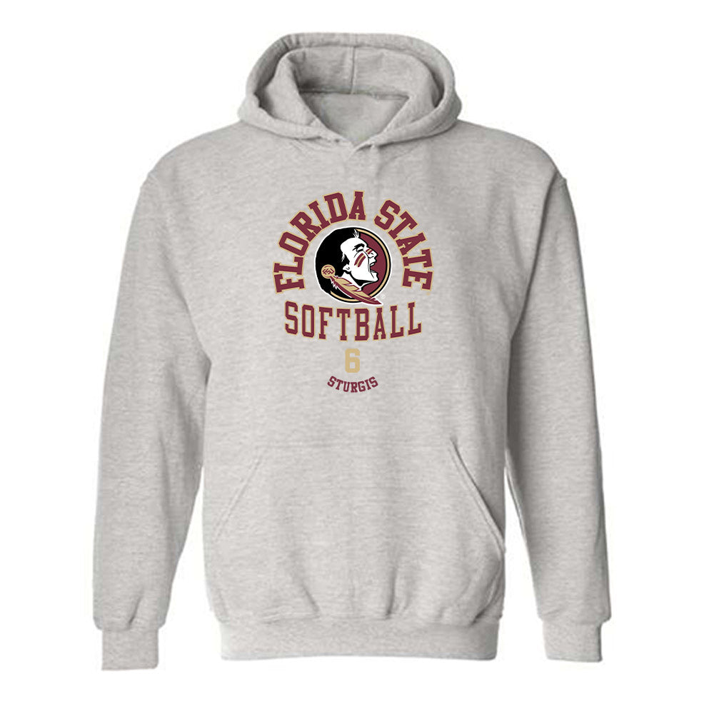 FSU - NCAA Softball : Makenna Sturgis - Classic Fashion Shersey Hooded Sweatshirt-0