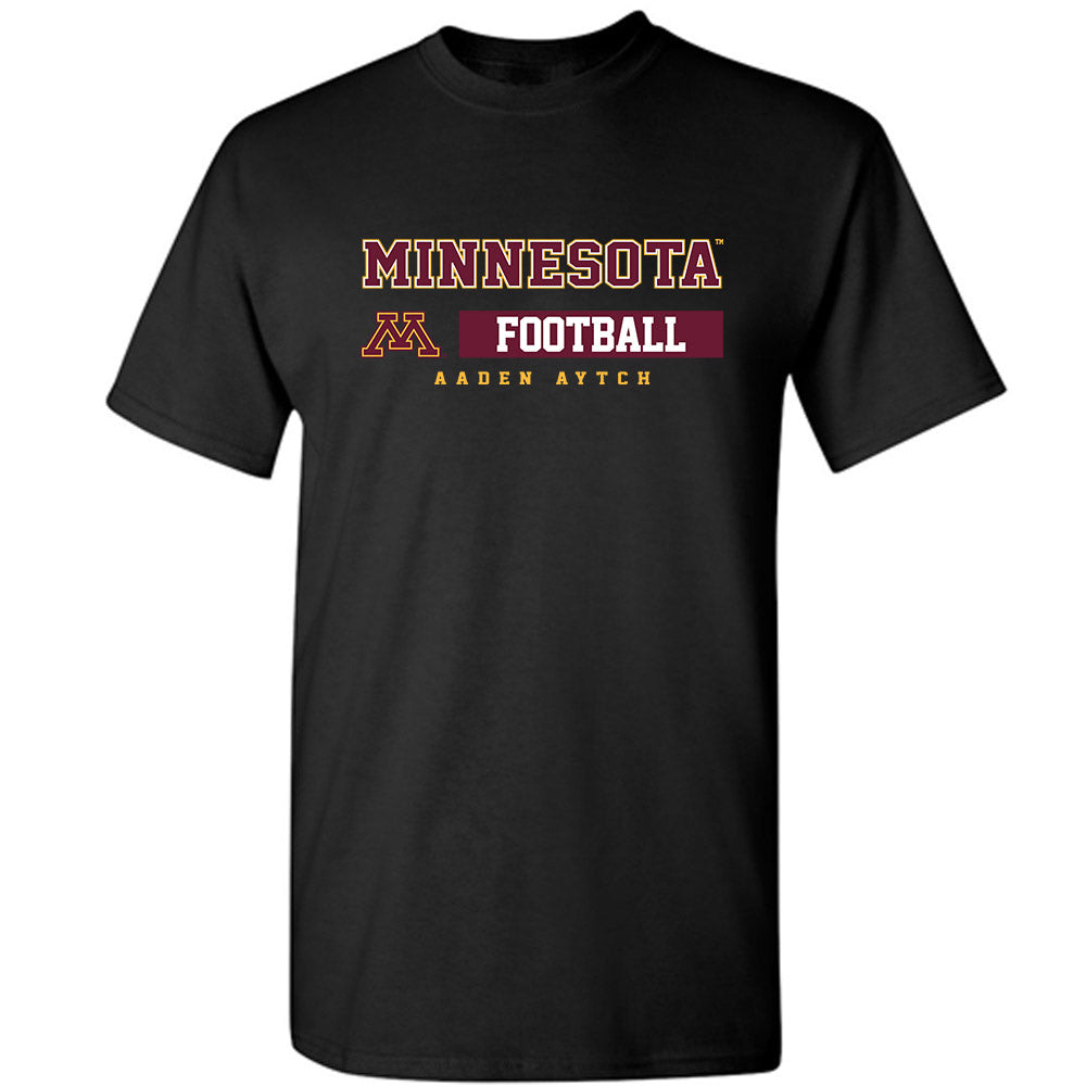 Minnesota - NCAA Football : Aaden Aytch - Classic Fashion Shersey T-Shirt-0