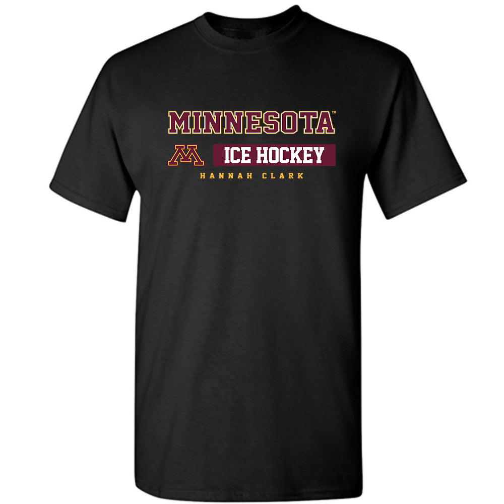 Minnesota - NCAA Women's Ice Hockey : Hannah Clark - Classic Fashion Shersey T-Shirt-0