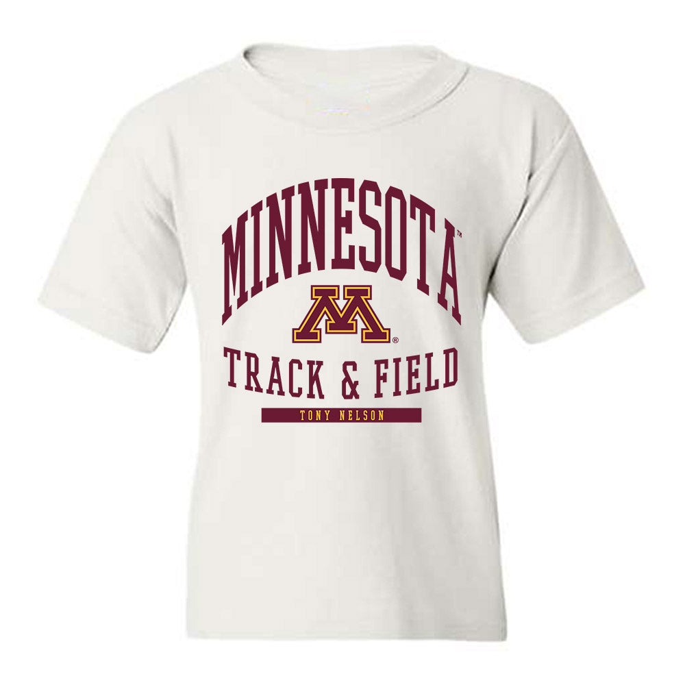 Minnesota - NCAA Men's Track & Field : Tony Nelson - Classic Fashion Shersey Youth T-Shirt-0