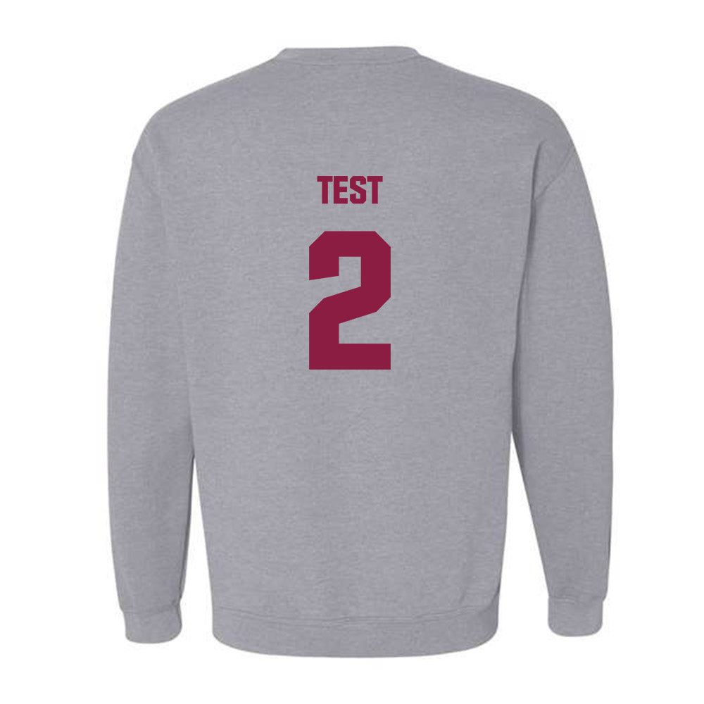 Virginia Tech - NCAA Baseball : Karthik Test - Classic Fashion Shersey Crewneck Sweatshirt-1