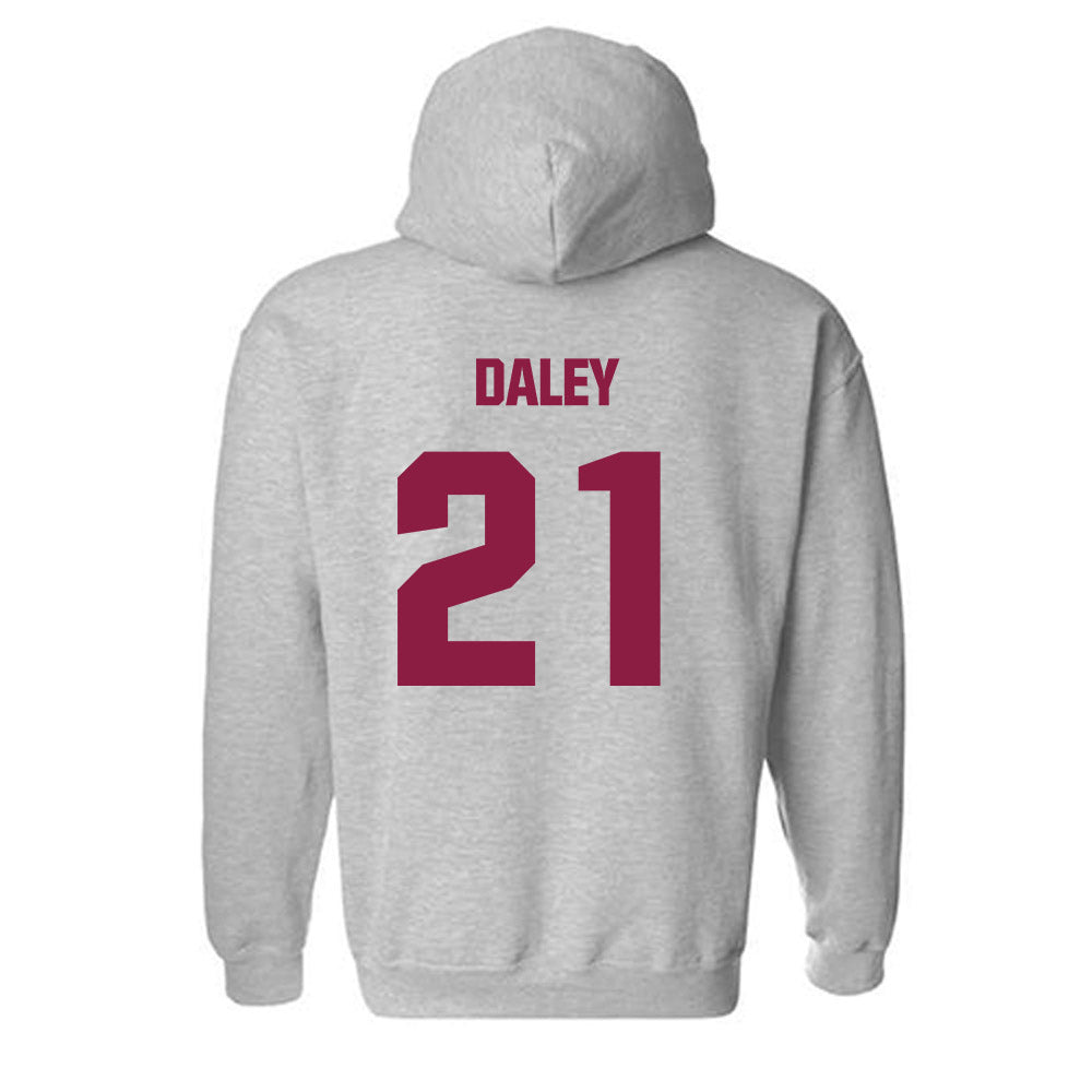 Virginia Tech - NCAA Women's Basketball : Melannie Daley - Classic Fashion Shersey Hooded Sweatshirt-1