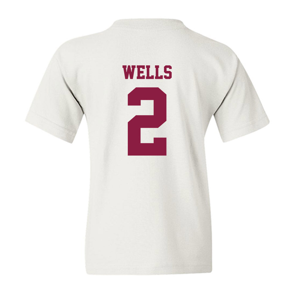 Virginia Tech - NCAA Women's Basketball : Leila Wells - Classic Fashion Shersey Youth T-Shirt-1