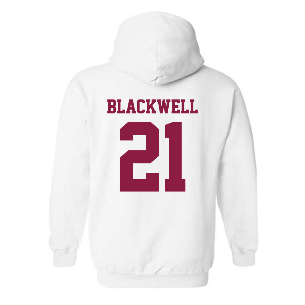 Virginia Tech - NCAA Softball : Lyla Blackwell - Classic Fashion Shersey Hooded Sweatshirt-1