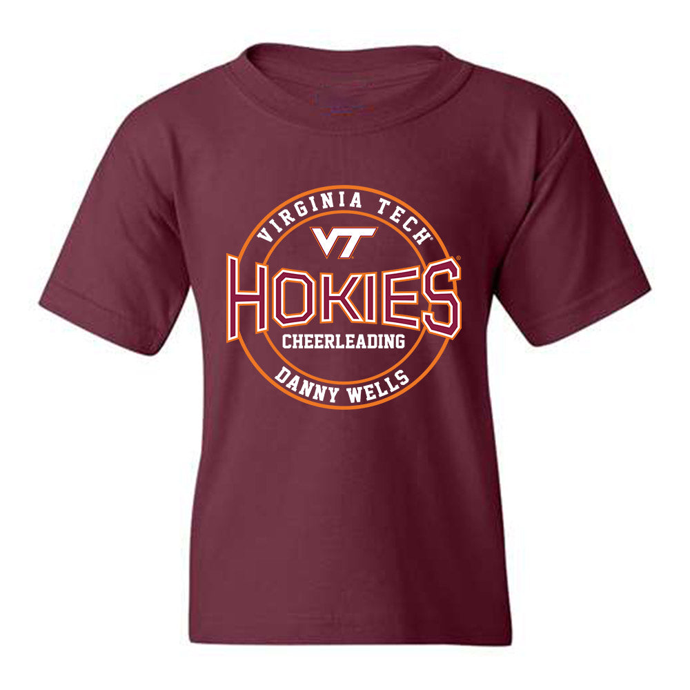 Virginia Tech - NCAA Cheerleading : Danny Wells - Classic Fashion Shersey Youth T-Shirt
