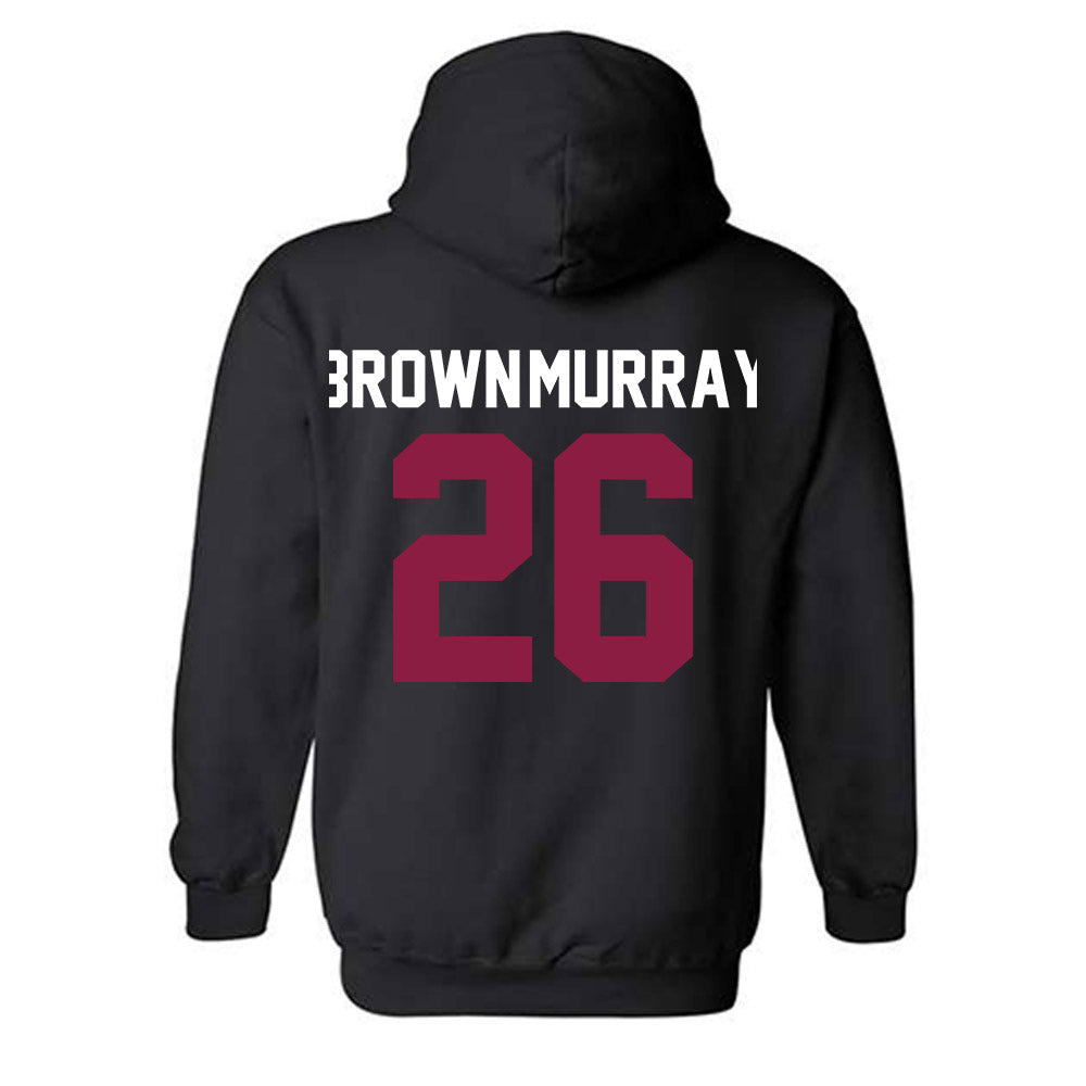 Virginia Tech - NCAA Football : Isaiah Brown-Murray - Classic Fashion Shersey Hooded Sweatshirt-1