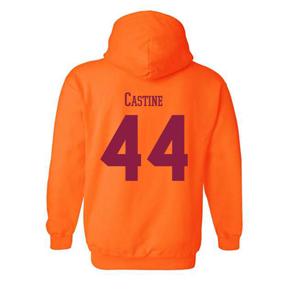 - NCAA Softball : Rachel Castine - Classic Fashion Shersey Hooded Sweatshirt-1
