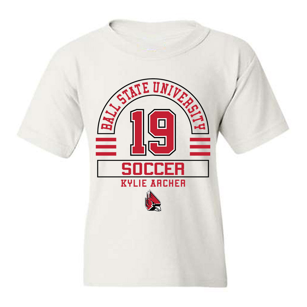 Ball State - NCAA Women's Soccer : Kylie Archer - Classic Fashion Shersey Youth T-Shirt-0