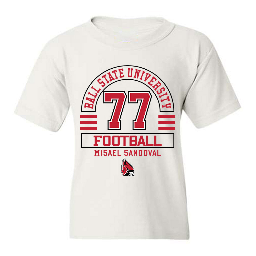 Ball State - NCAA Football : Misael Sandoval - Classic Fashion Shersey Youth T-Shirt-0