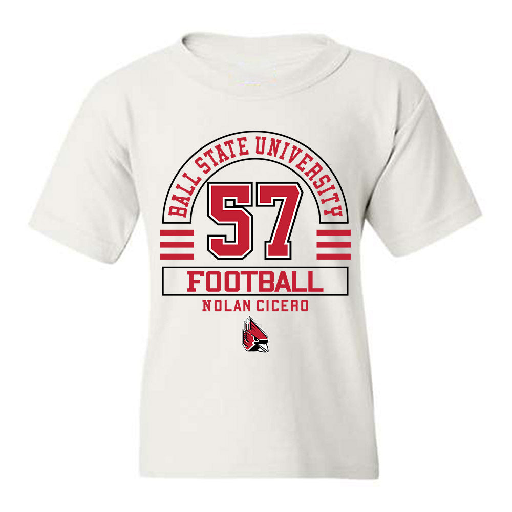 Ball State - NCAA Football : Nolan Cicero - Classic Fashion Shersey Youth T-Shirt-0