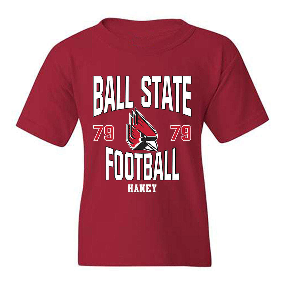 Ball State - NCAA Football : Zion Haney - Classic Fashion Shersey Youth T-Shirt-0