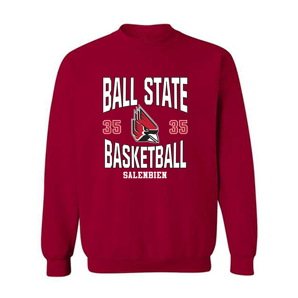 Ball State - NCAA Women's Basketball : Bree Salenbien - Classic Fashion Shersey Crewneck Sweatshirt-0