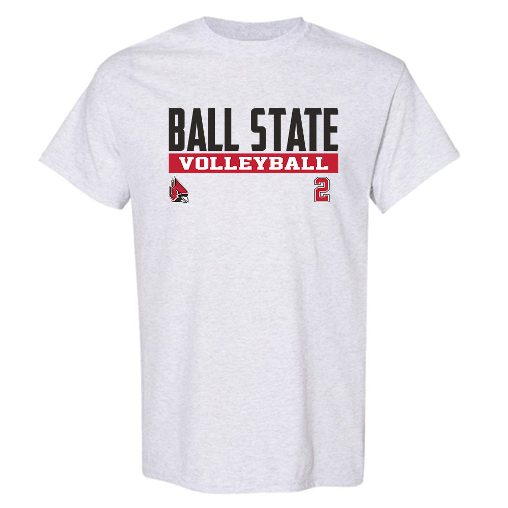 Ball State - NCAA Men's Volleyball : Nicholas Everett - Classic Fashion Shersey T-Shirt-0