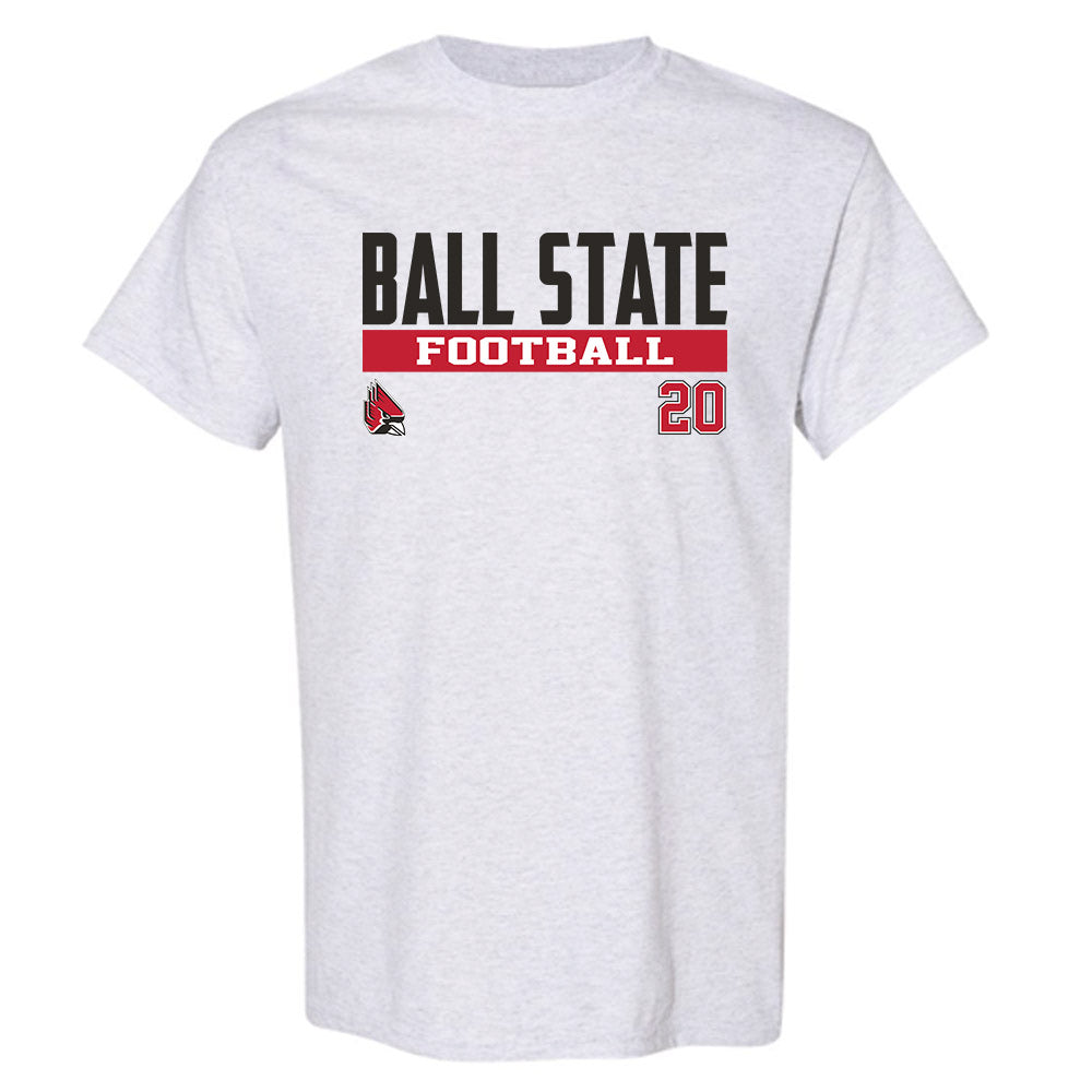Ball State - NCAA Football : TJ Horton - Classic Fashion Shersey T-Shirt