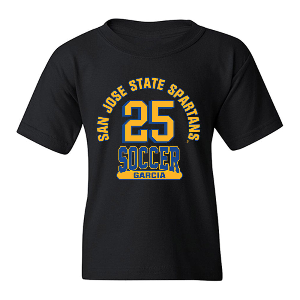 SJSU - NCAA Men's Soccer : Emmanuel Garcia - Classic Fashion Shersey Youth T-Shirt-0