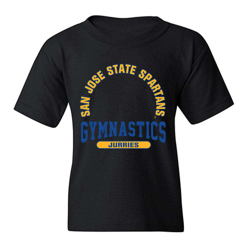 SJSU - NCAA Women's Gymnastics : kaviana jurries - Classic Fashion Shersey Youth T-Shirt-0