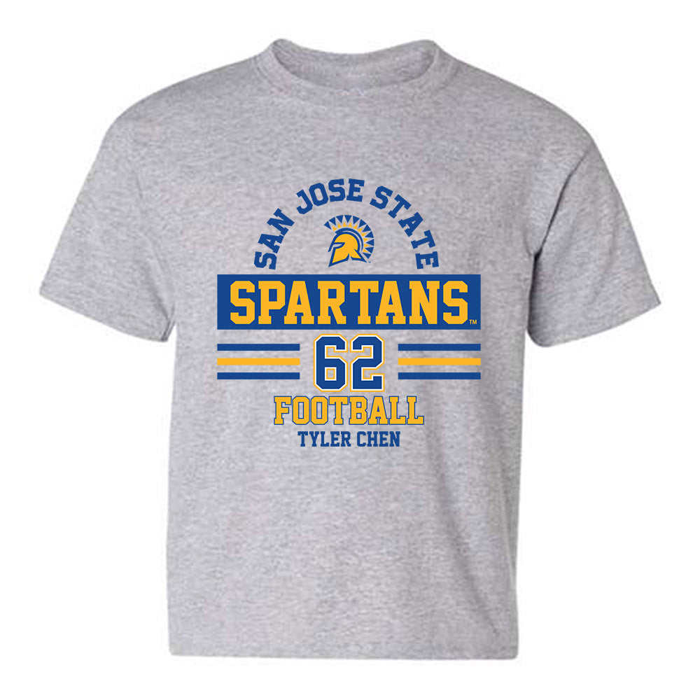 SJSU - NCAA Football : Tyler Chen - Classic Fashion Shersey Youth T-Shirt-0