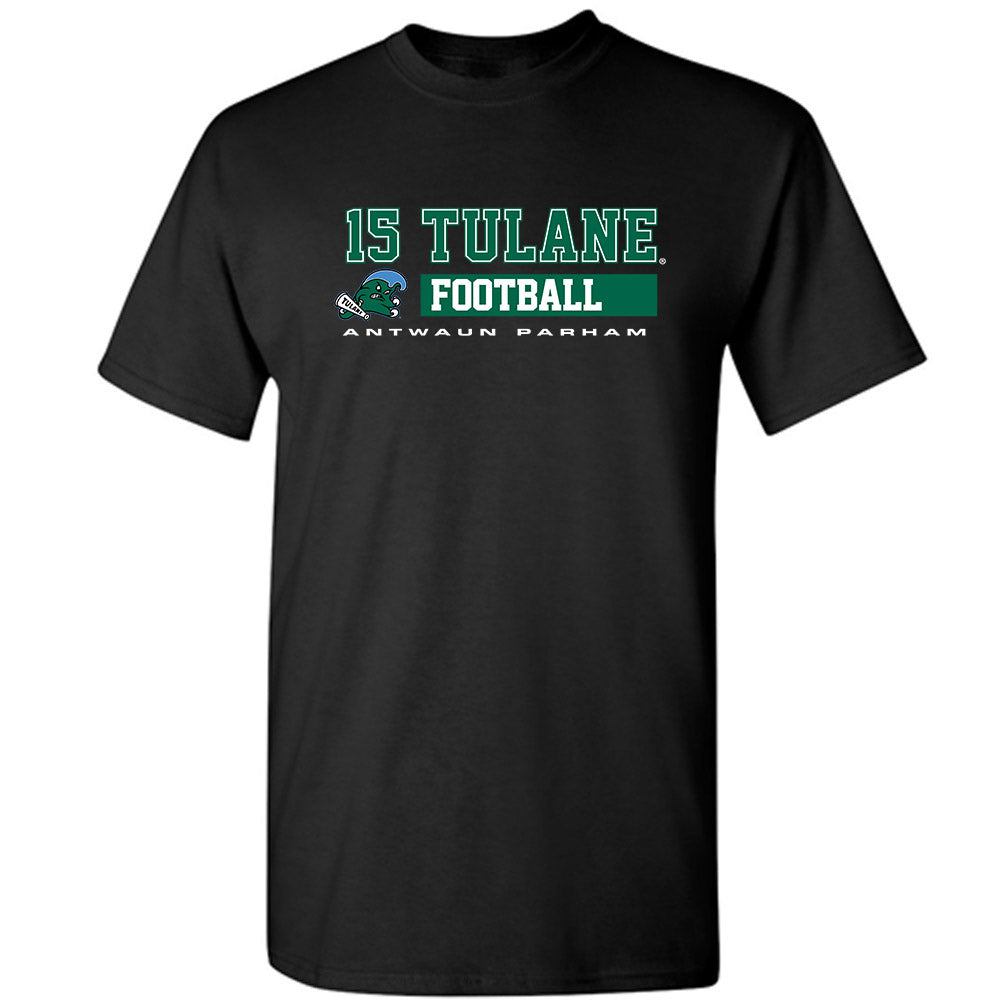 Tulane - NCAA Football : Antwaun Parham - Classic Fashion Shersey T-Shirt-0
