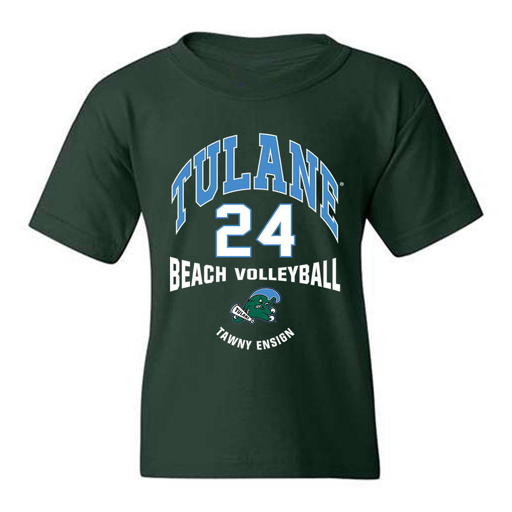 Tulane - NCAA Beach Volleyball : Tawny Ensign - Classic Fashion Shersey Youth T-Shirt-0