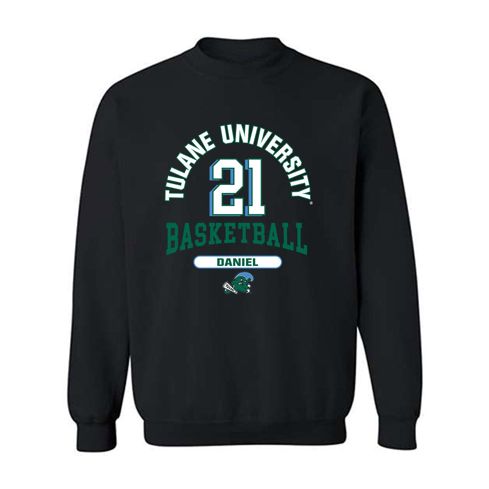 Tulane - NCAA Women's Basketball : Kanija Daniel - Classic Fashion Shersey Crewneck Sweatshirt-0