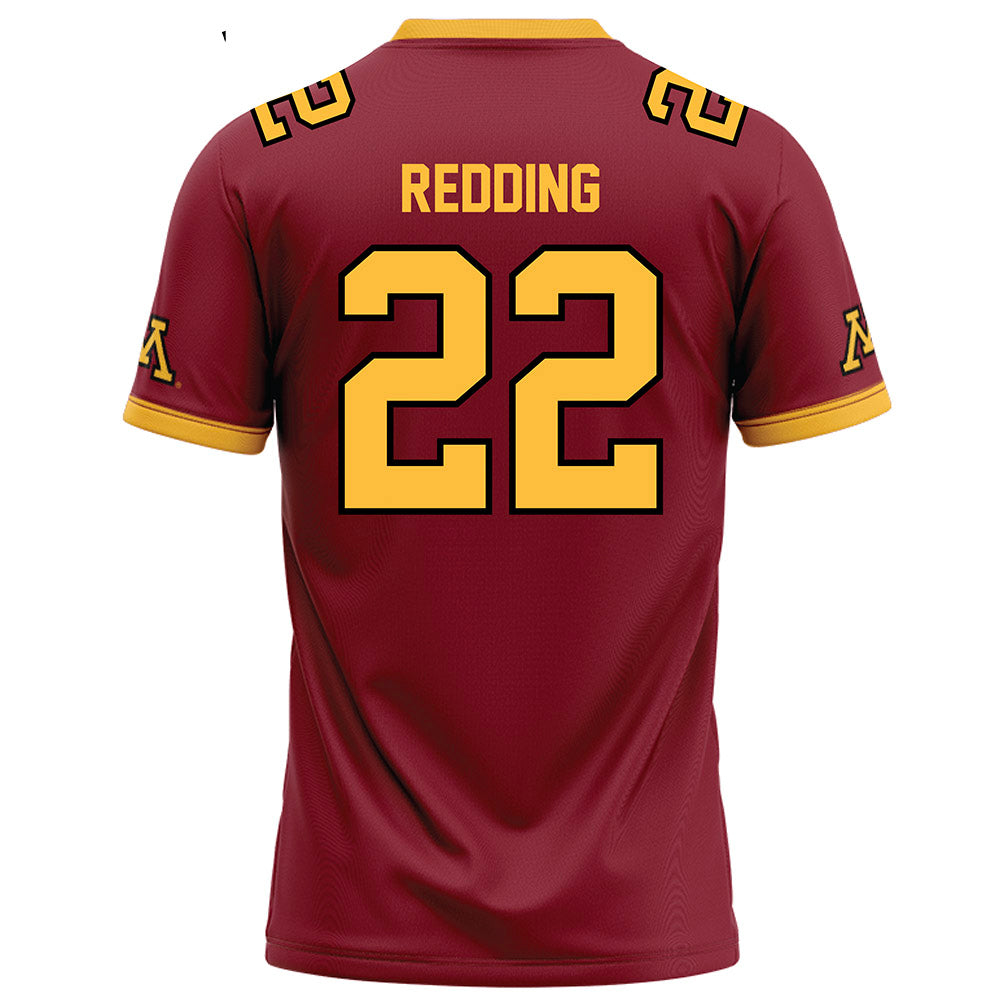 Minnesota - NCAA Football : Evan Redding - Maroon Football Jersey-1