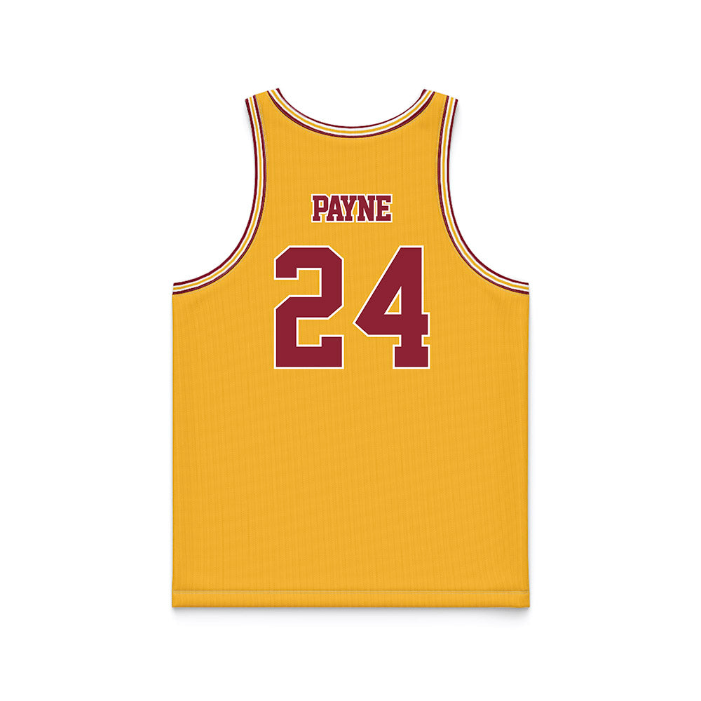 Minnesota - NCAA Football : Chance Payne - Gold Basketball Jersey-1