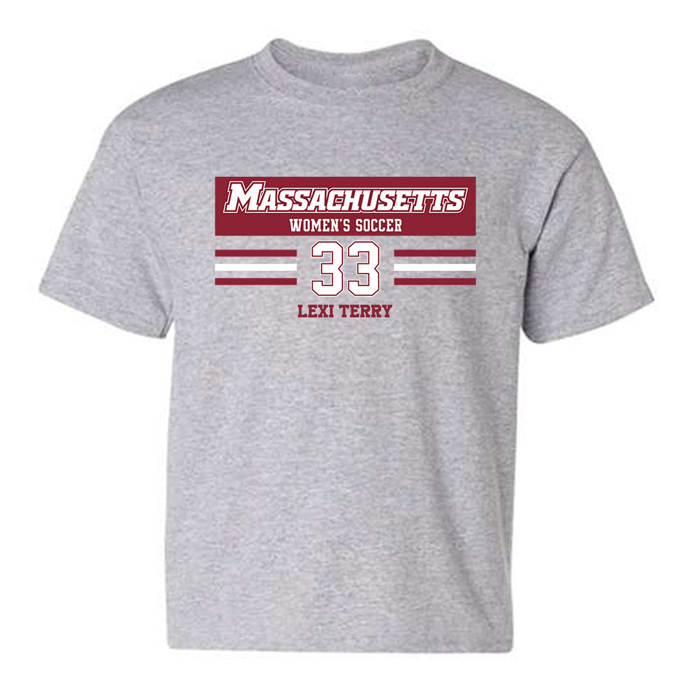 UMass - NCAA Women's Soccer : Lexi Terry - Classic Fashion Shersey Youth T-Shirt-0