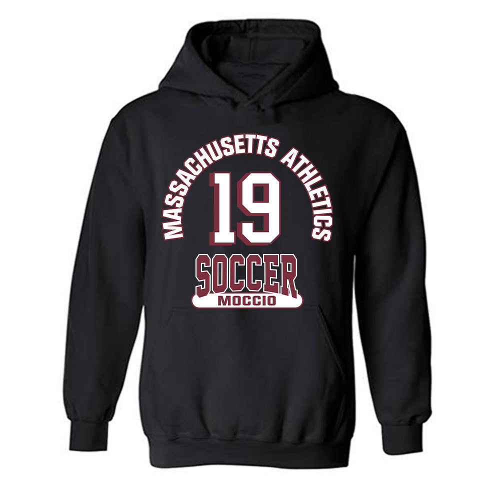 UMass - NCAA Men's Soccer : Brad Moccio - Classic Fashion Shersey Hooded Sweatshirt