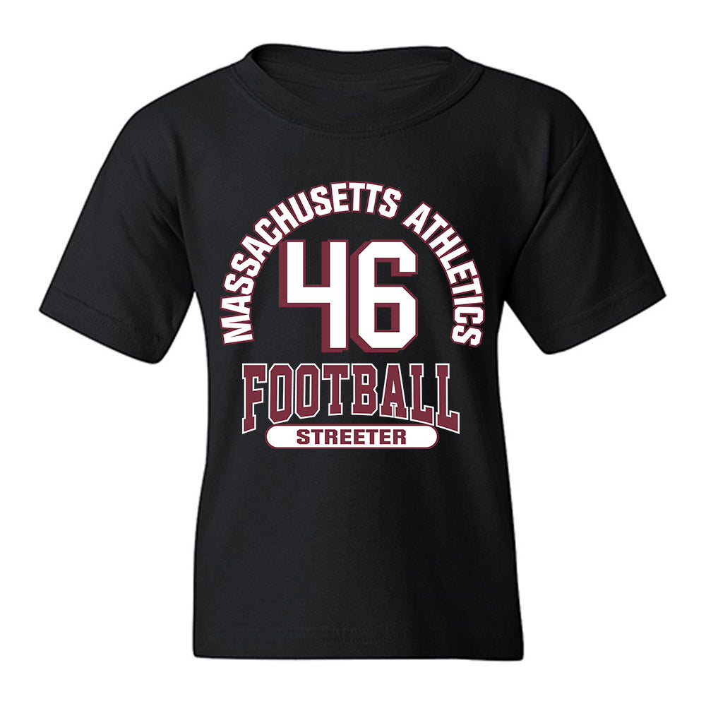 UMass - NCAA Football : Michael Streeter - Classic Fashion Shersey Youth T-Shirt-0