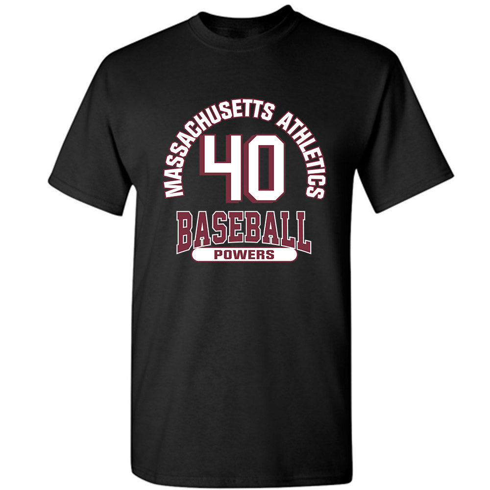 UMass - NCAA Baseball : Callen Powers - Classic Fashion Shersey T-Shirt-0