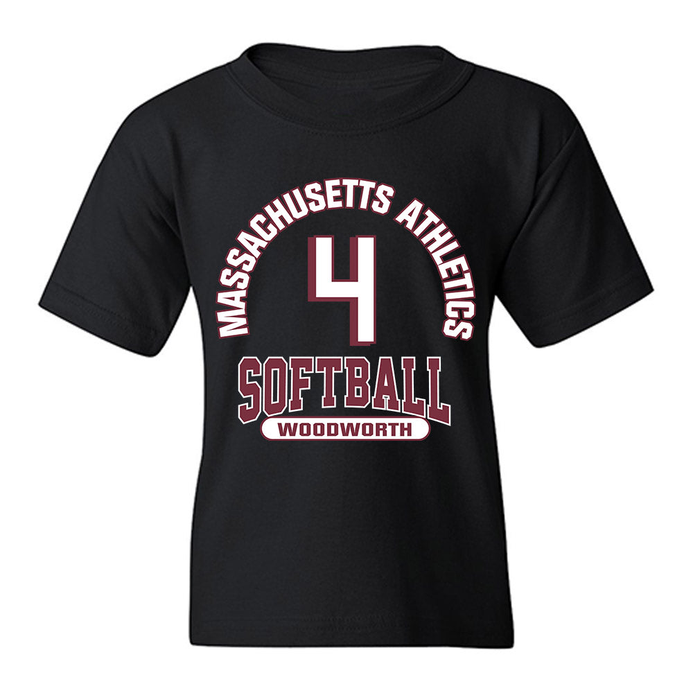 UMass - NCAA Softball : Lily Woodworth - Classic Fashion Shersey Youth T-Shirt-0