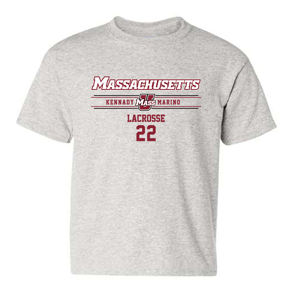 UMass - NCAA Women's Lacrosse : Kennady Marino - Classic Fashion Shersey Youth T-Shirt-0