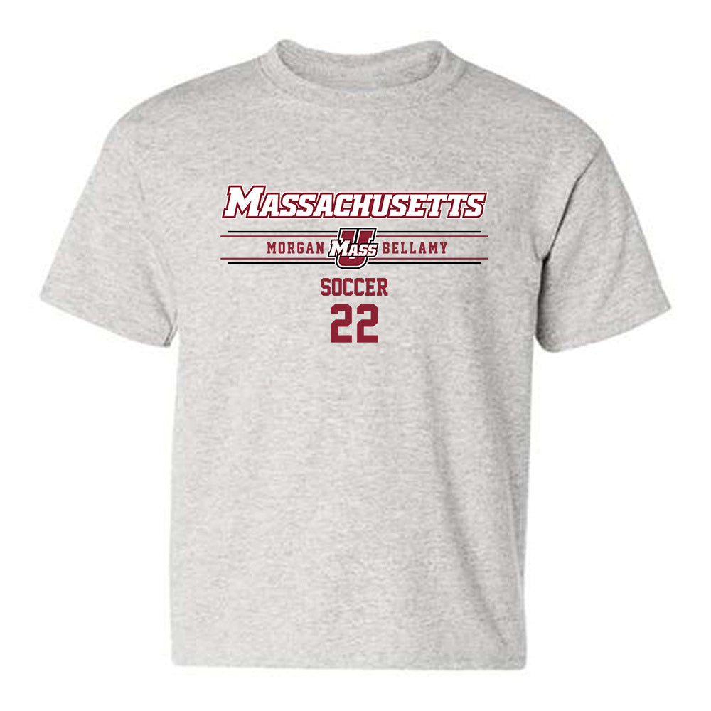 UMass - NCAA Women's Soccer : Morgan Bellamy - Classic Fashion Shersey Youth T-Shirt-0