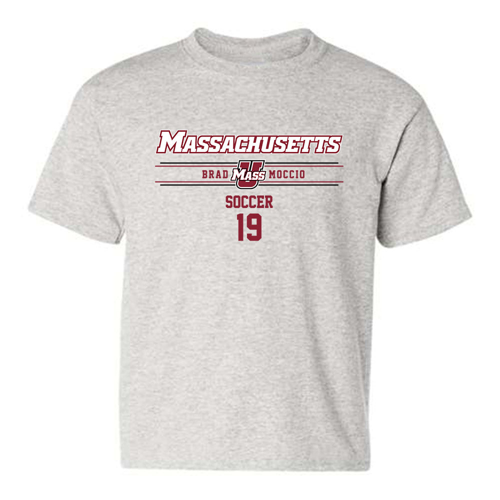 UMass - NCAA Men's Soccer : Brad Moccio - Classic Fashion Shersey Youth T-Shirt
