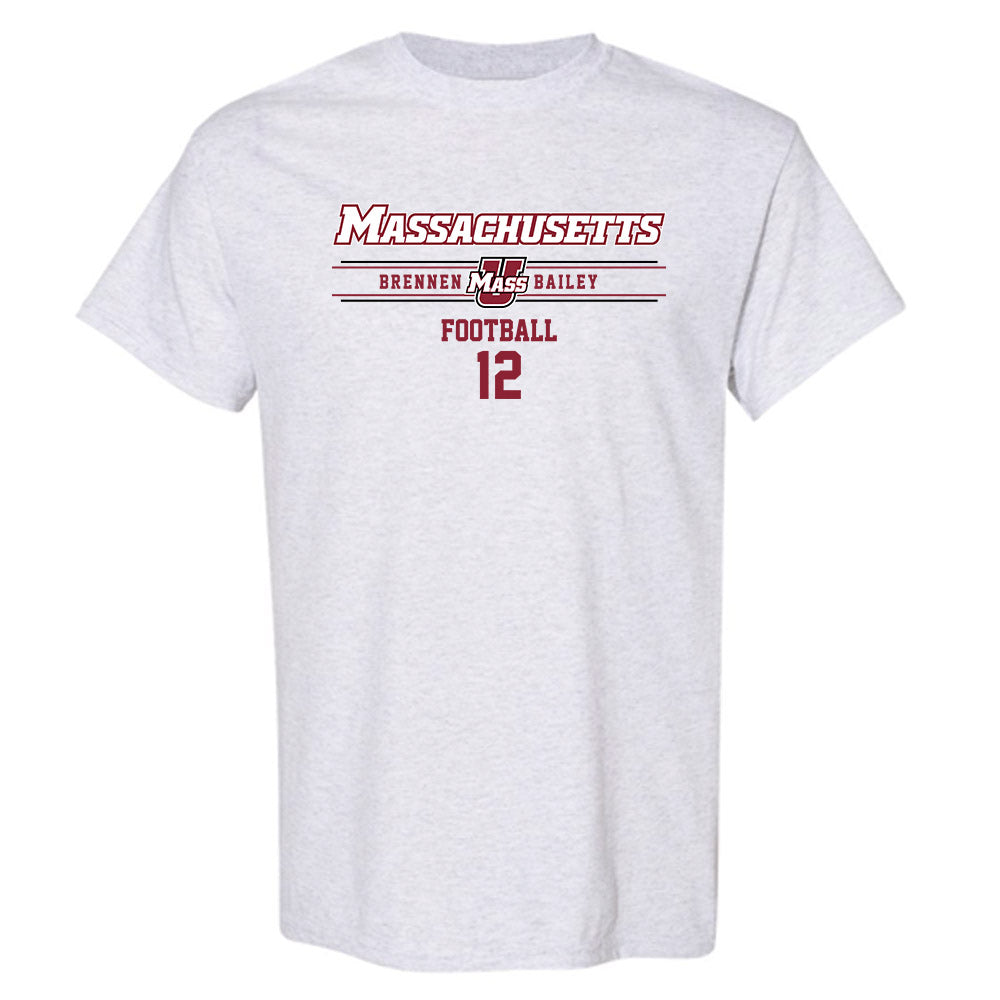 UMass - NCAA Football : Brennen Bailey - Classic Fashion Shersey T-Shirt-0
