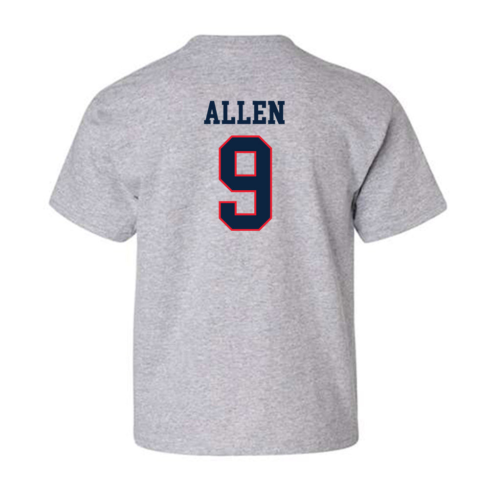 UConn - NCAA Football : Julian Allen - Classic Shersey Youth T-Shirt-1