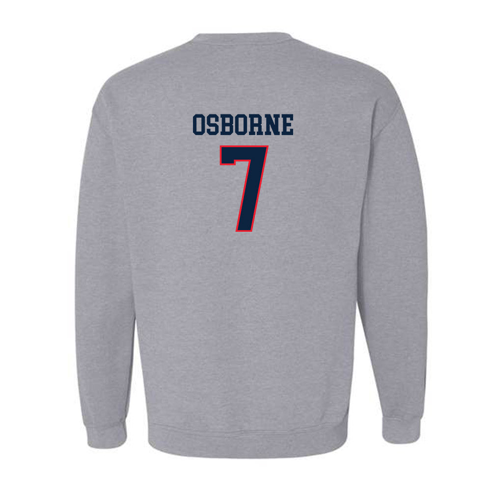 UConn - NCAA Football : Kalieb Osborne - Classic Shersey Crewneck Sweatshirt-1