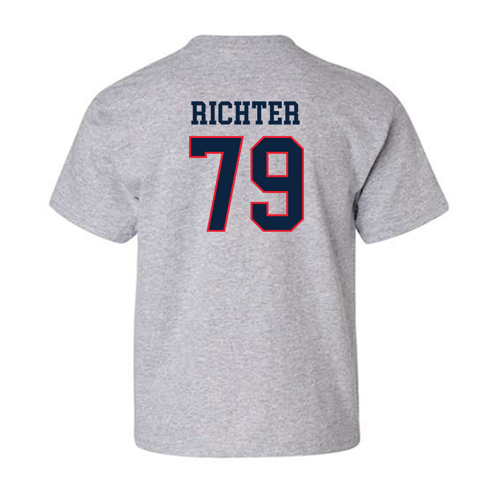 UConn - NCAA Football : Christian Richter - Classic Shersey Youth T-Shirt-1
