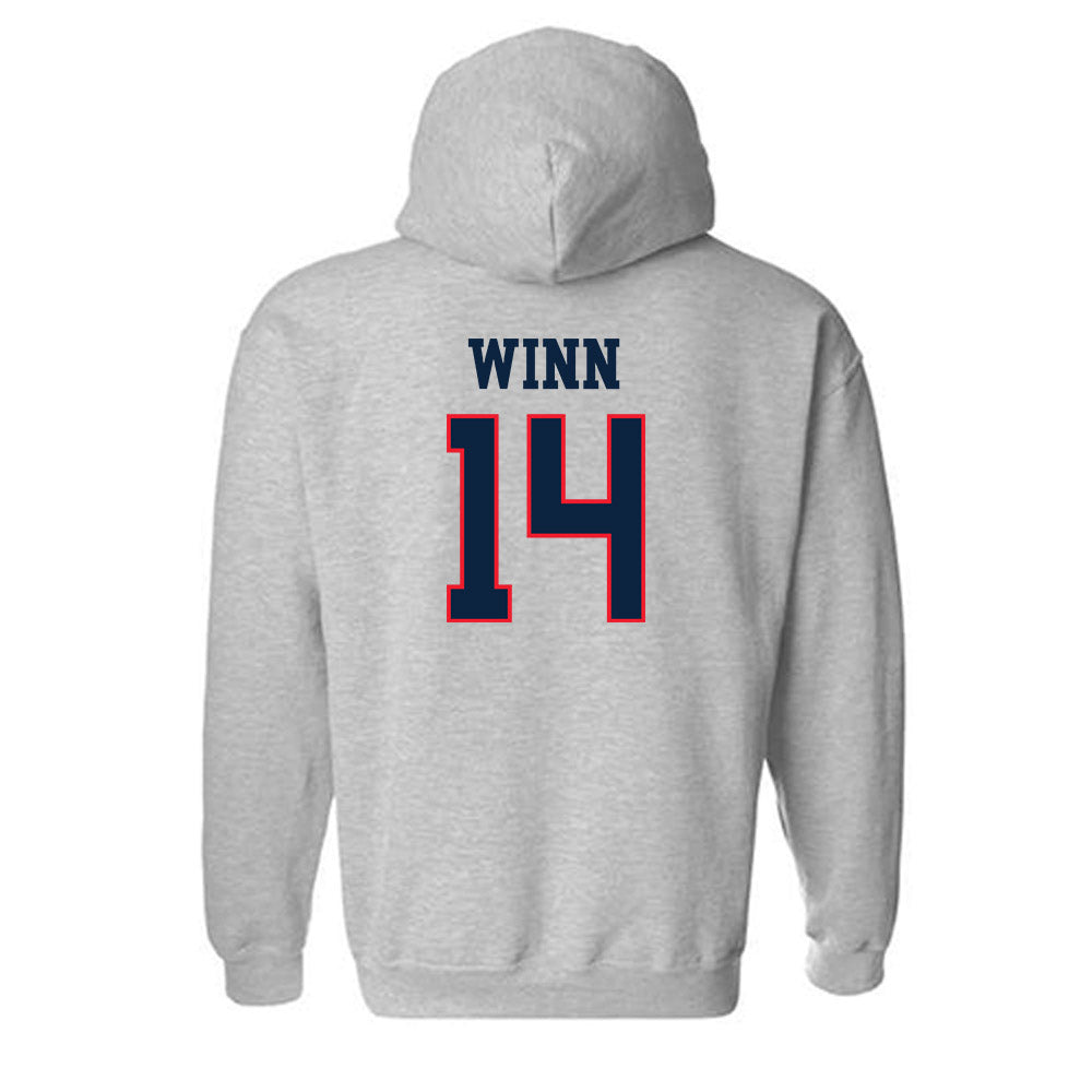 UConn - NCAA Women's Volleyball : Loren Winn - Classic Shersey Hooded Sweatshirt-1
