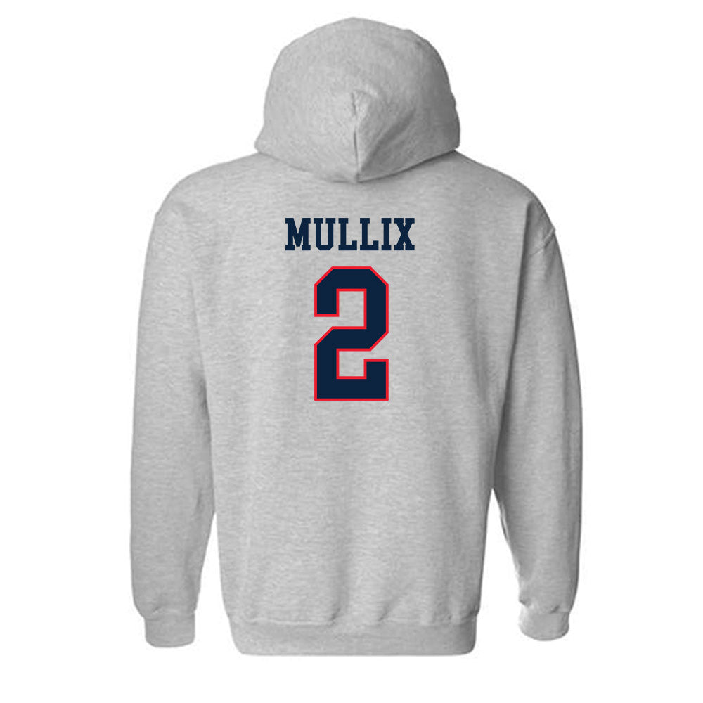 UConn - NCAA Football : Tahjae Mullix - Classic Shersey Hooded Sweatshirt-1