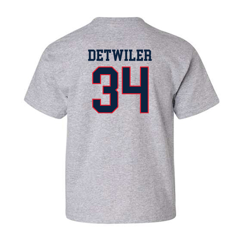 UConn - NCAA Baseball : Bryce Detwiler - Classic Shersey Youth T-Shirt-1